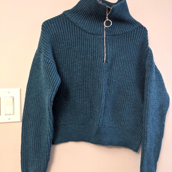 Ardene mock neck zip sweater - Picture 1 of 2
